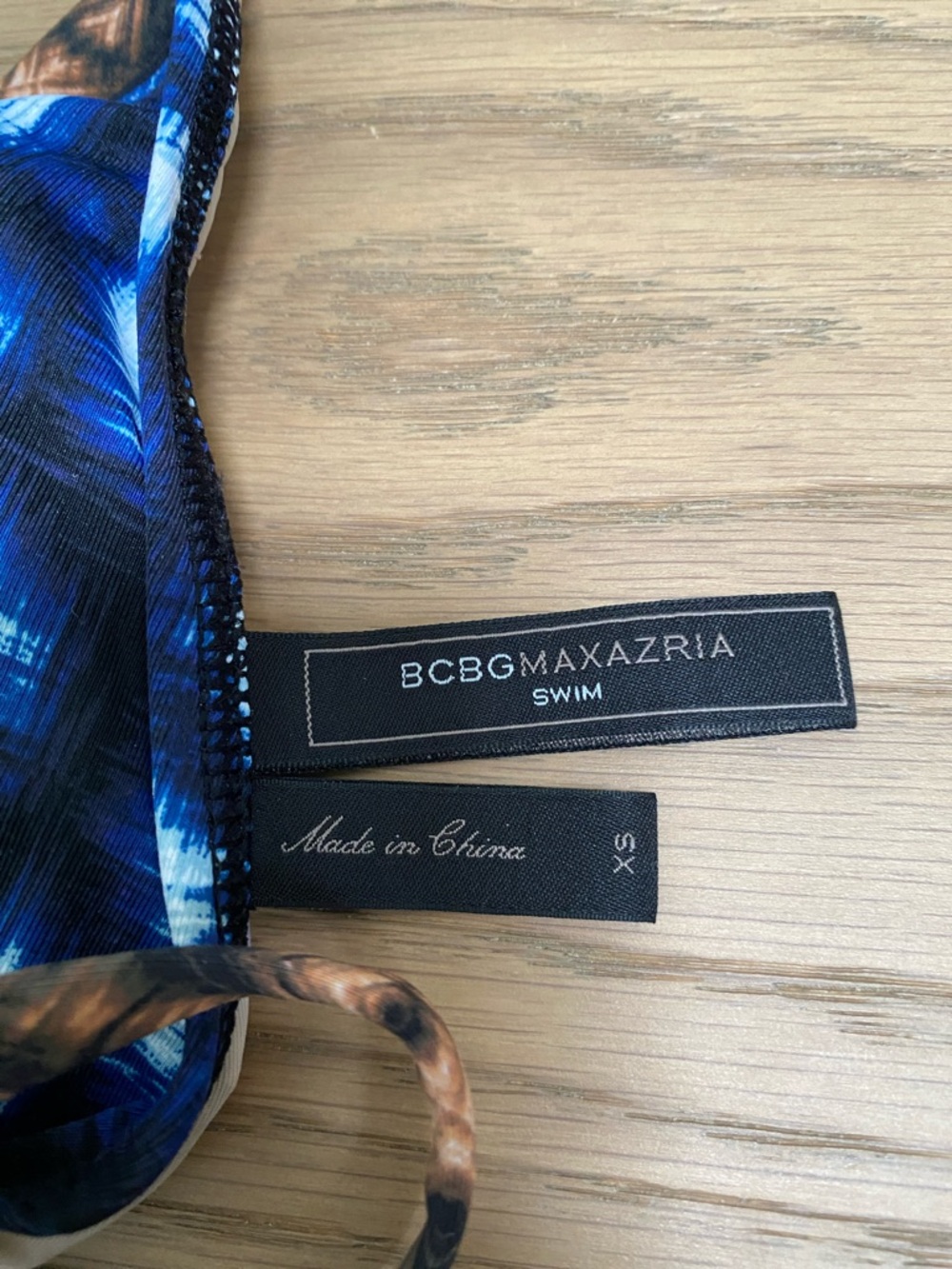 BCBGMaxAzria Bikini Set With Gold Accents - Picture 2 of 14